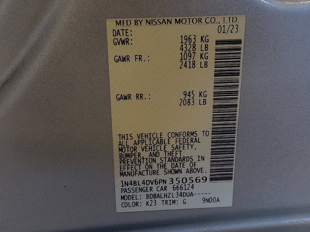 Used 2023 Nissan Altima 2.5 SV image 32