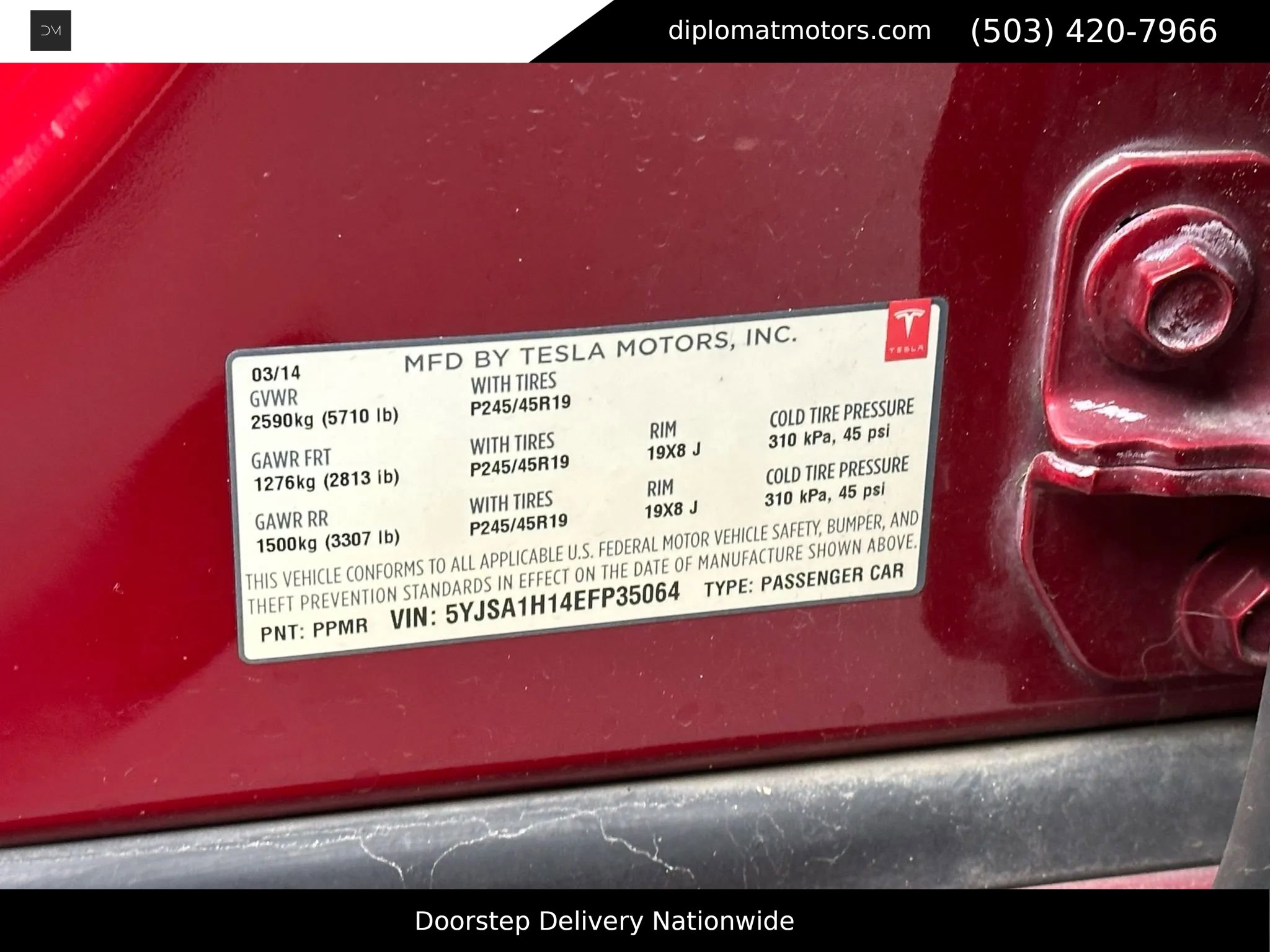 Used 2014 Tesla Model S P85 image 44