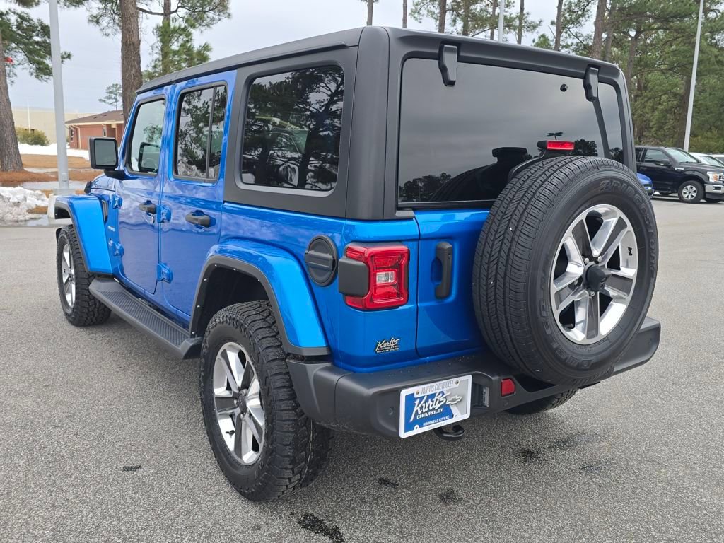 Used 2022 Jeep Wrangler Unlimited Sahara w/ Safety Group image 3