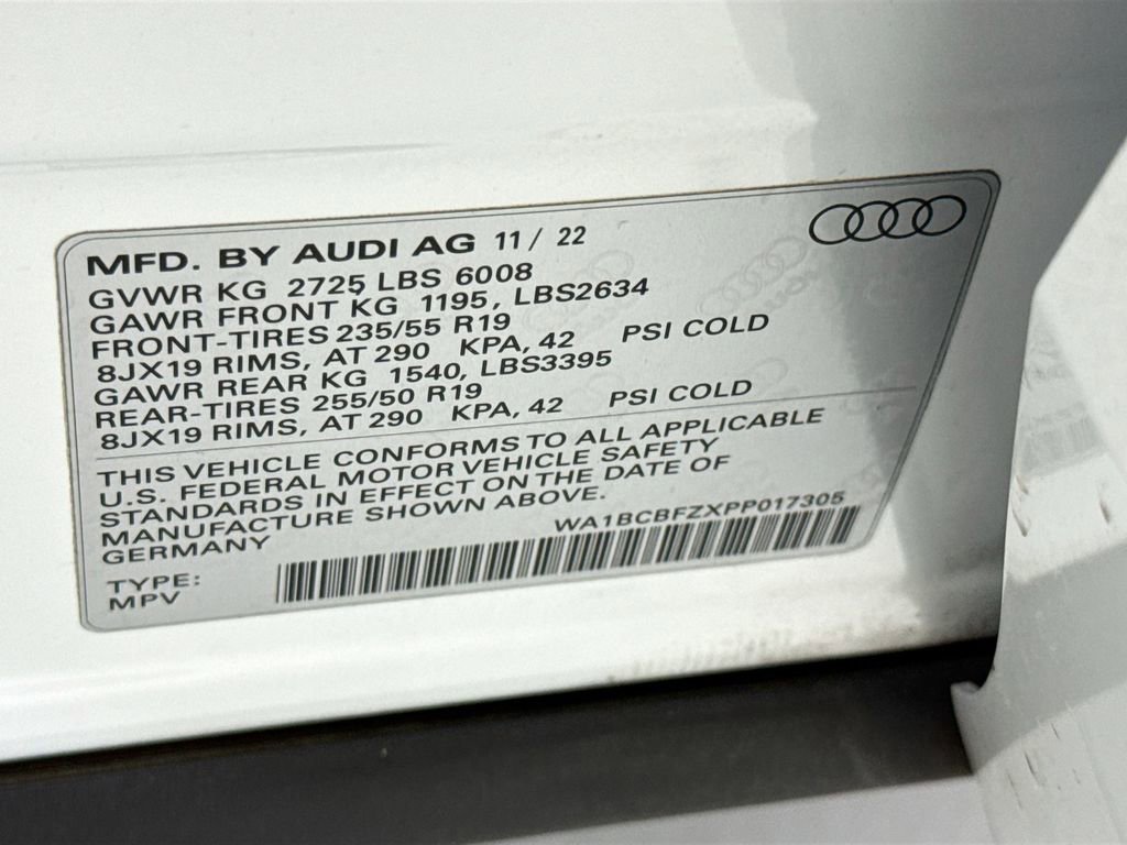 Certified 2023 Audi Q4 e-tron Premium Plus w/ Premium Plus RWD image 34