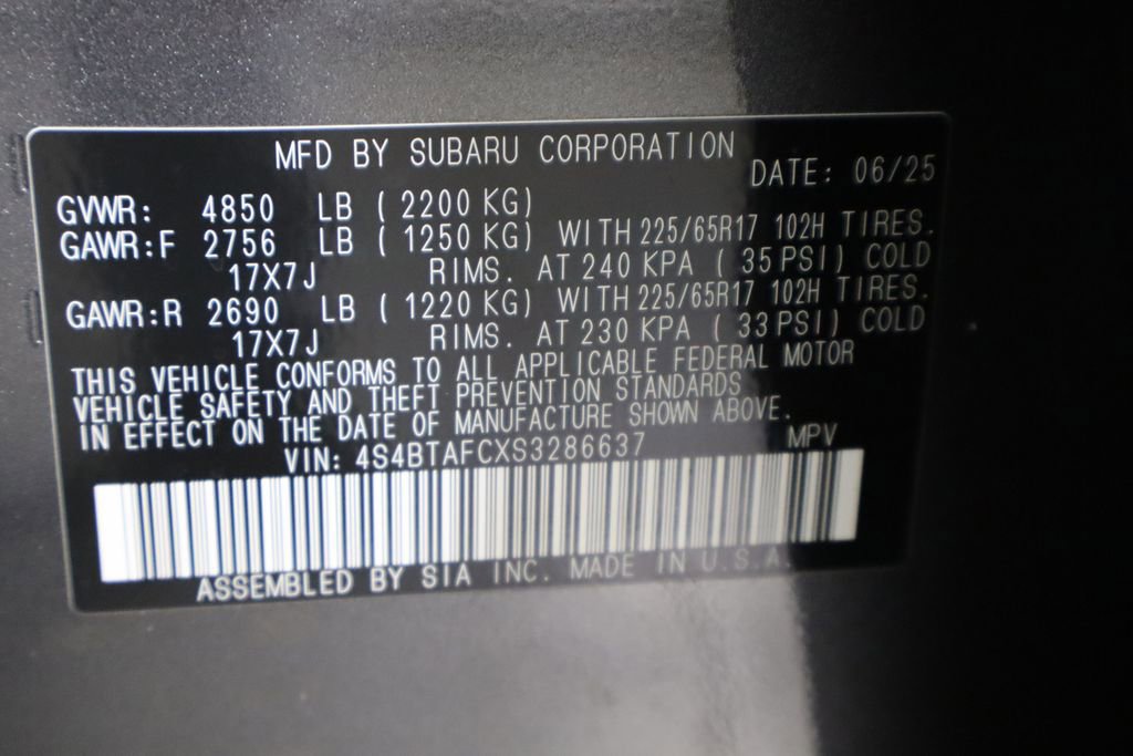 Used 2025 Subaru Outback Premium AWD/4WD image 38
