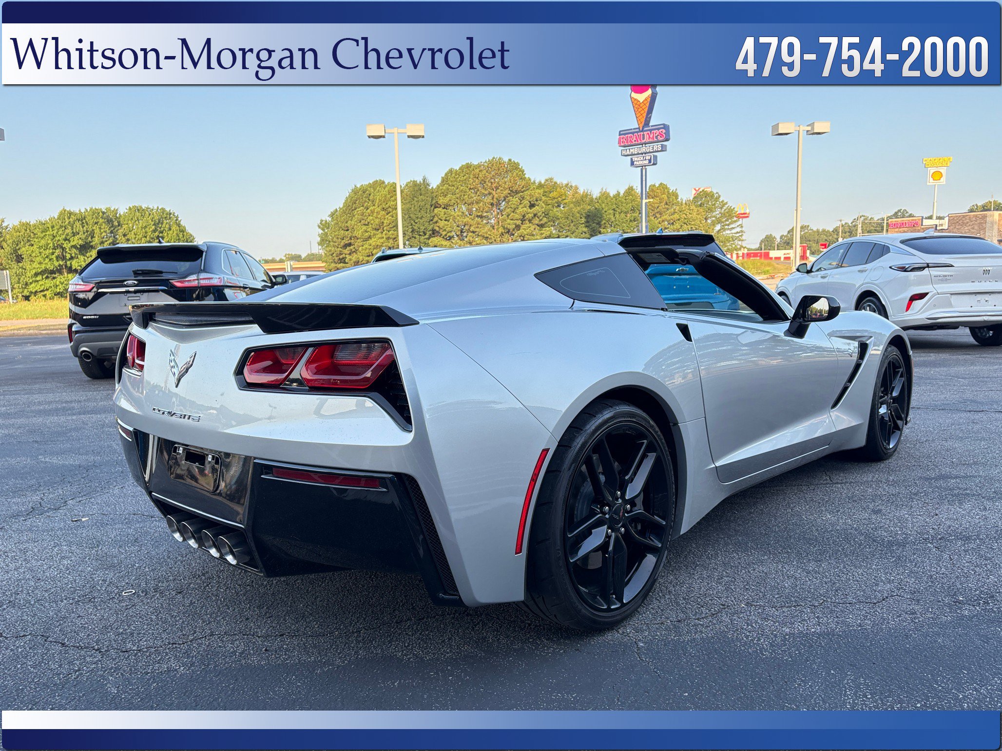 Used 2019 Chevrolet Corvette Stingray Coupe w/ 2LT Preferred Equipment Group RWD image 7