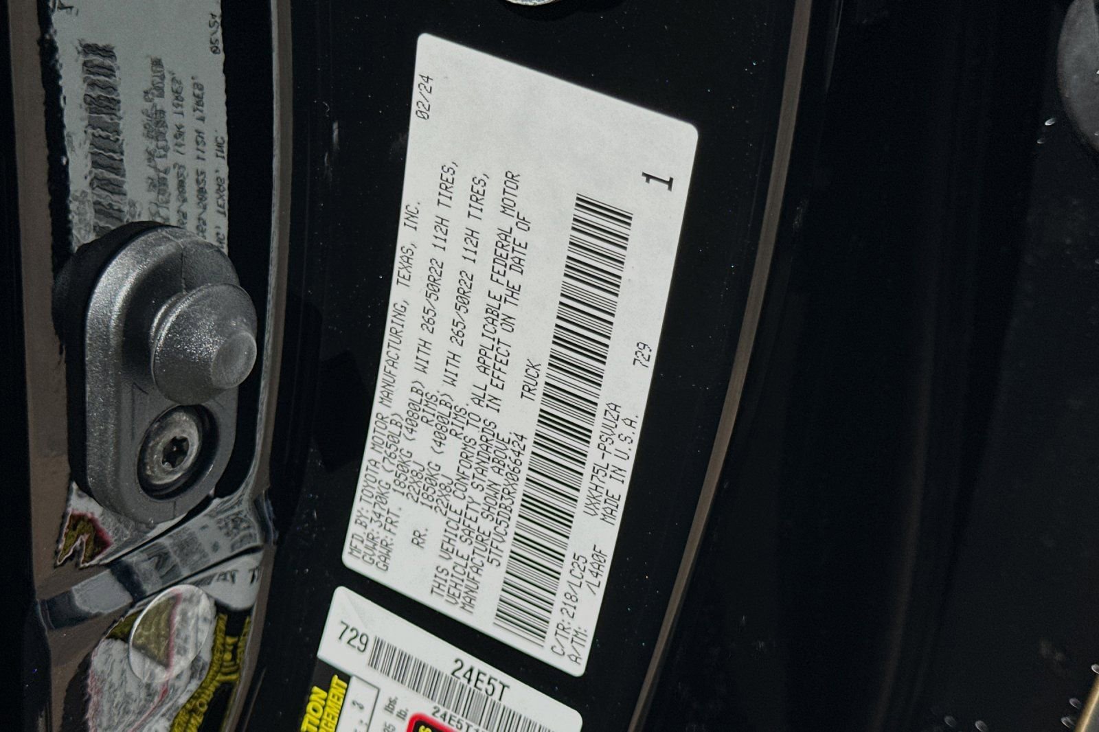 Used 2024 Toyota Tundra Capstone image 34