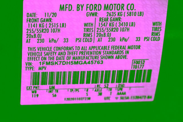 Used 2021 Ford Explorer XLT w/ Equipment Group 202A RWD image 21