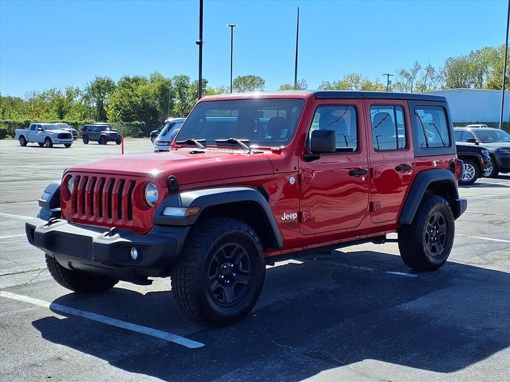 Used 2018 Jeep Wrangler Unlimited Sport image 3