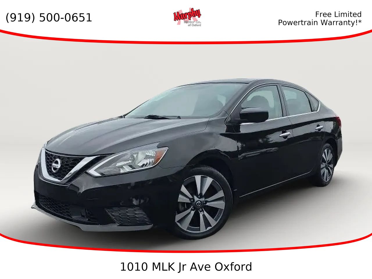 Used 2019 Nissan Sentra SV w/ Special Edition Package FWD image 1