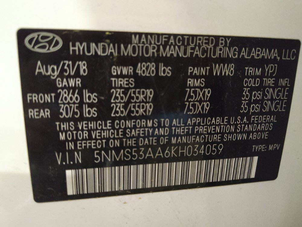 Used 2019 Hyundai Santa Fe Limited image 33