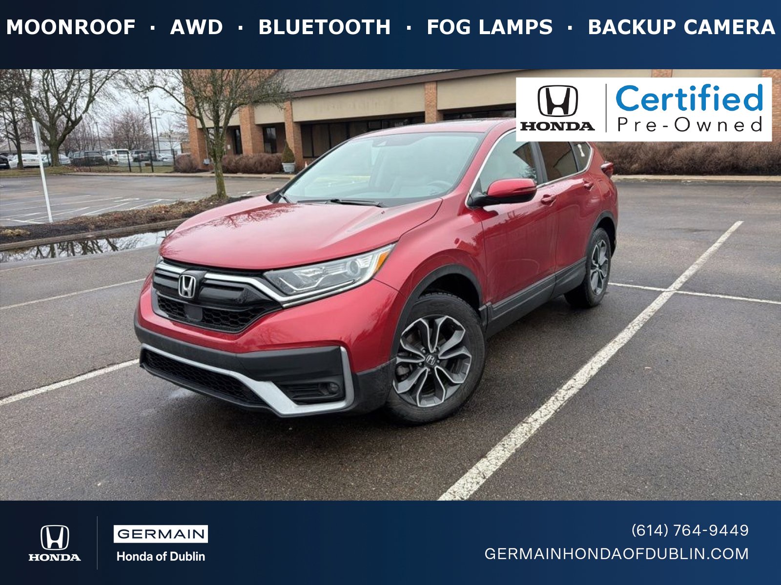 Certified 2021 Honda CR-V EX-L