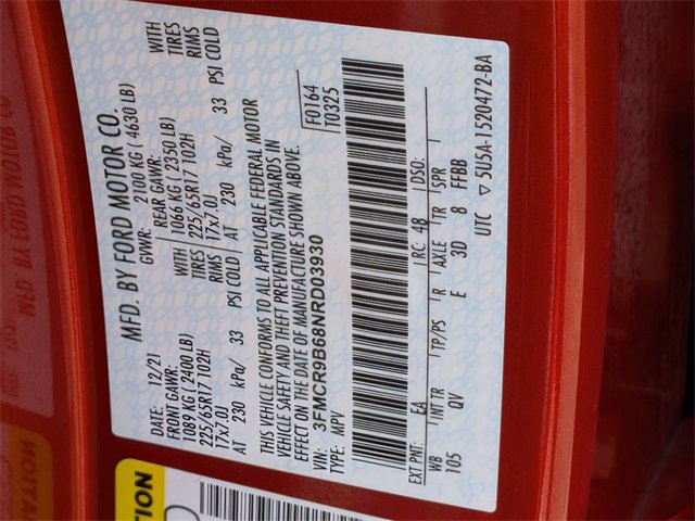 Used 2022 Ford Bronco Sport Big Bend w/ Convenience Package image 31