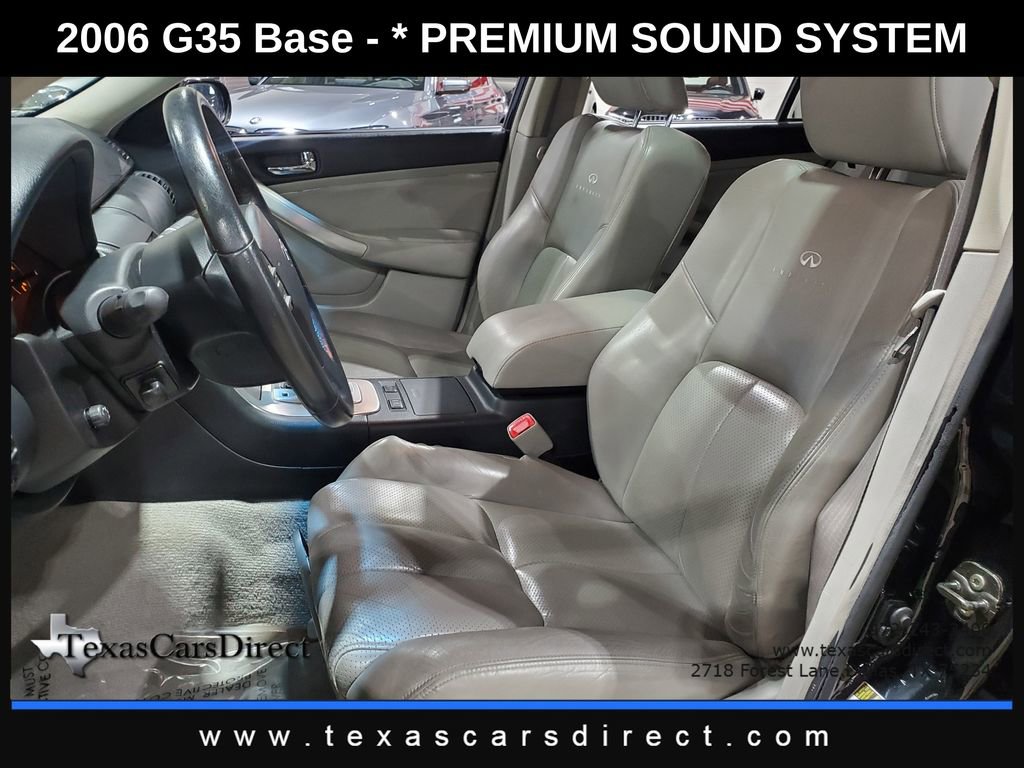 Used 2006 INFINITI G35 Sedan w/ (P02) Premium Pkg B image 6