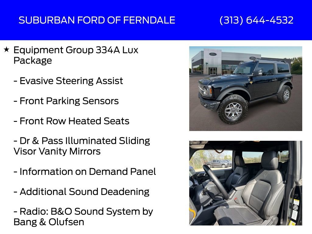 Used 2023 Ford Bronco Badlands AWD/4WD image 9