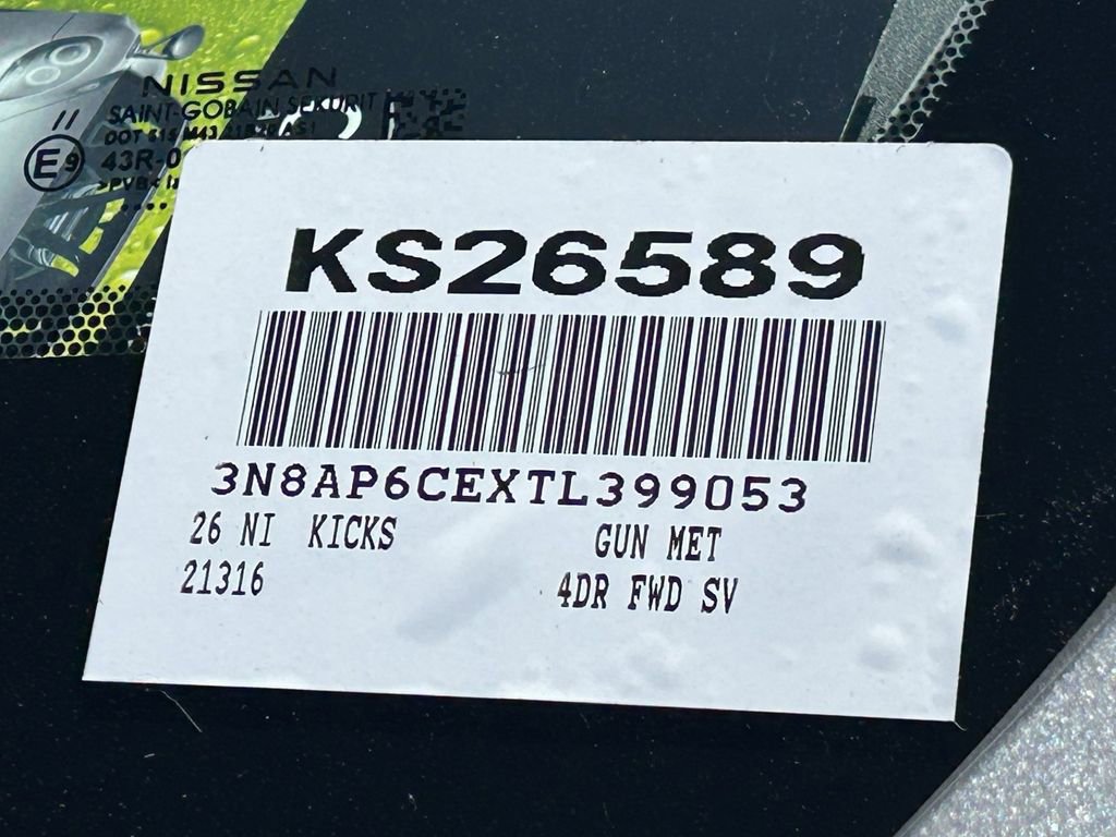 New 2026 Nissan Kicks SV w/ Charging Package image 21