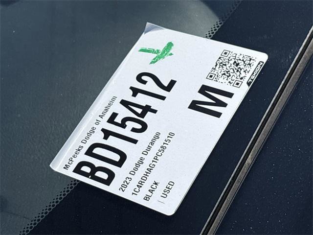 Certified 2023 Dodge Durango SXT Launch Edition image 33