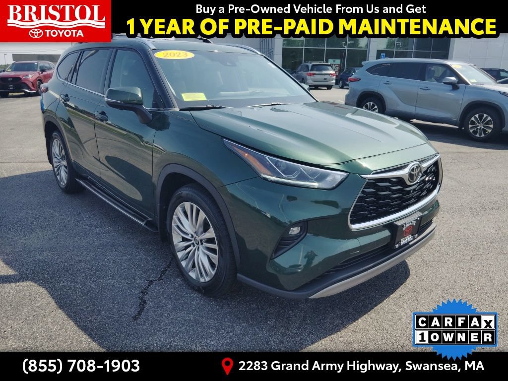 Used 2023 Toyota Highlander Platinum