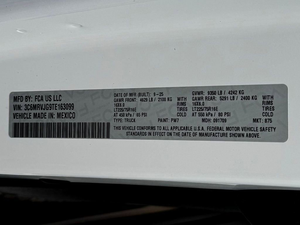 New 2026 RAM ProMaster 3500 w/ Convenience Group image 33