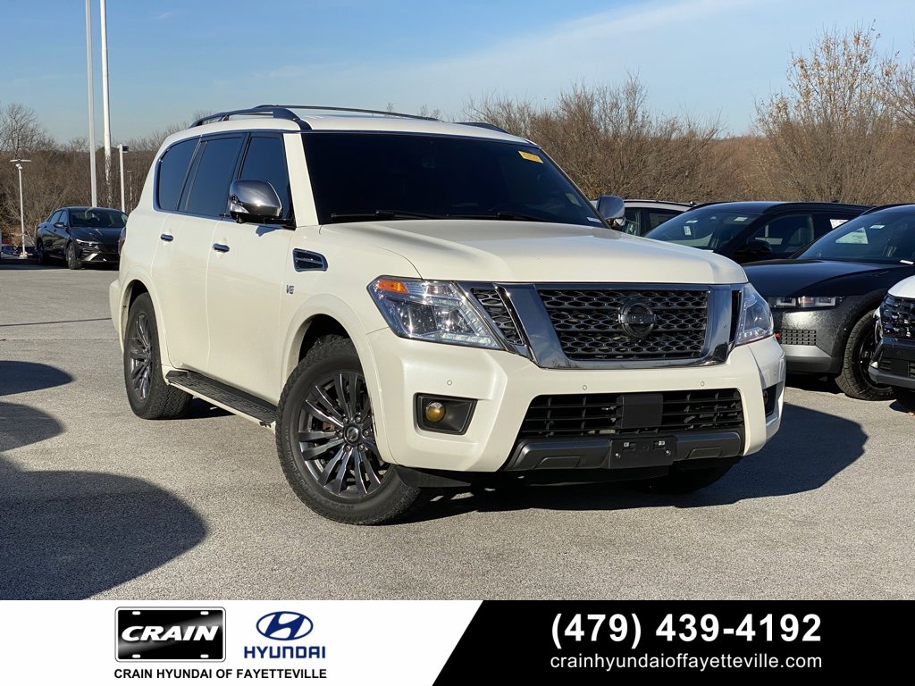 Used 2019 Nissan Armada Platinum w/ Captain's Chairs Package image 1