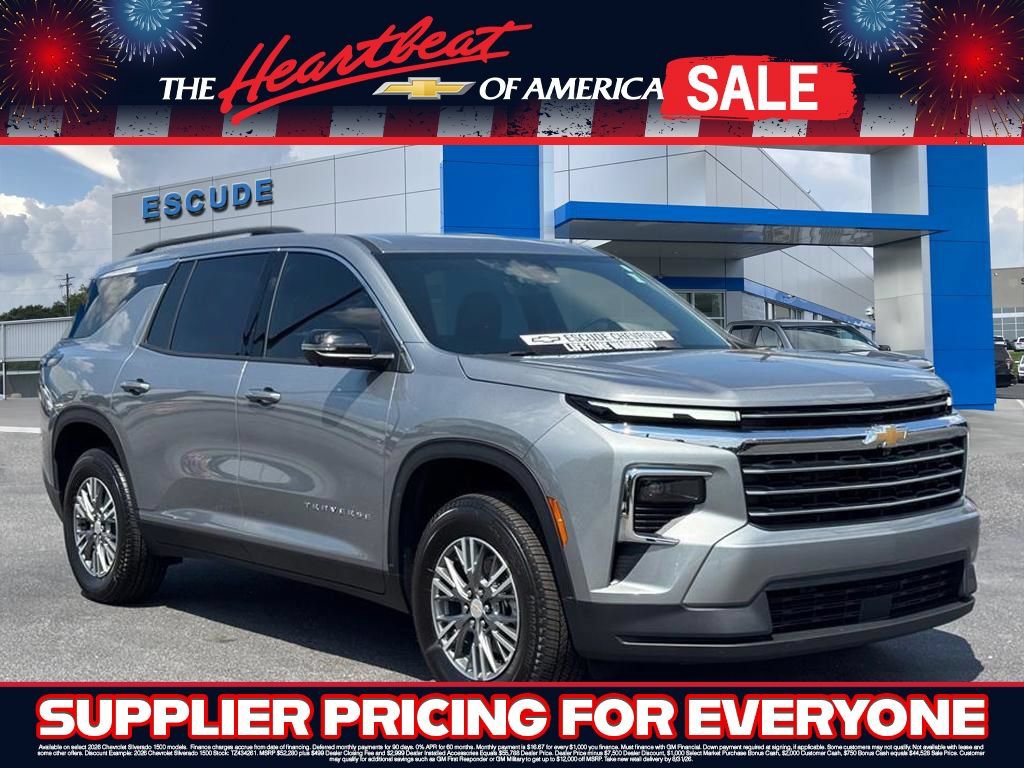 New 2026 Chevrolet Traverse LT w/ Driver Confidence Package