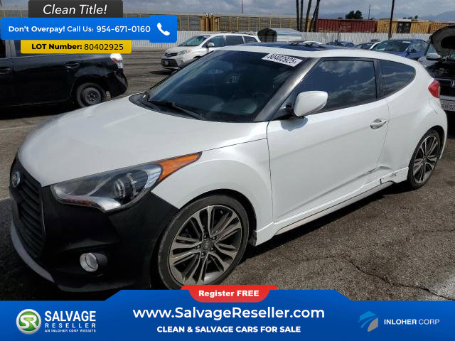 Used 2016 Hyundai Veloster Turbo w/ Option Group 04