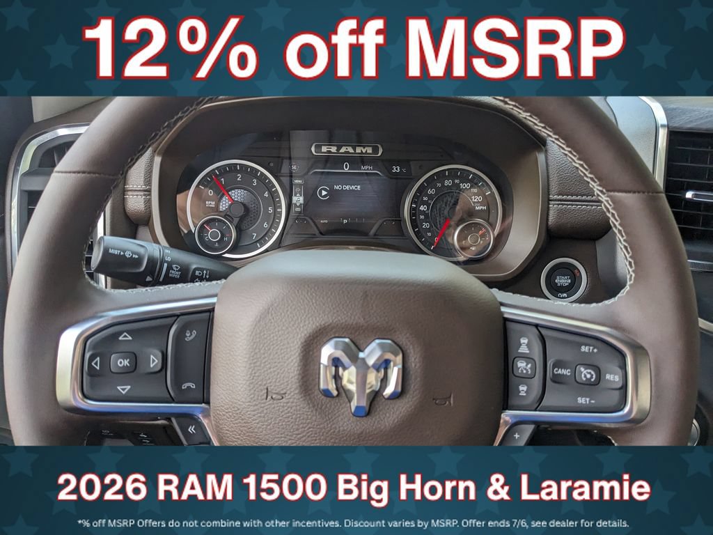 New 2026 RAM 1500 Laramie AWD/4WD image 35