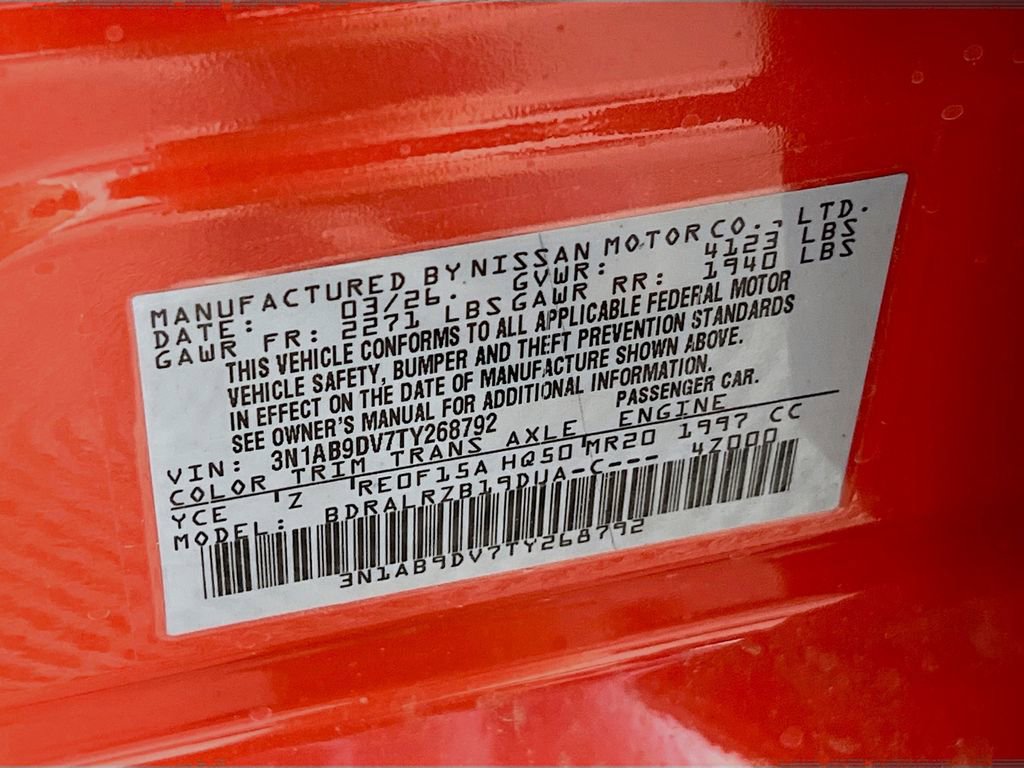 New 2026 Nissan Sentra SR FWD image 27