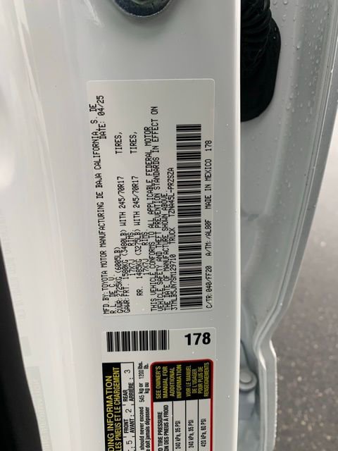 Used 2025 Toyota Tacoma SR5 image 20