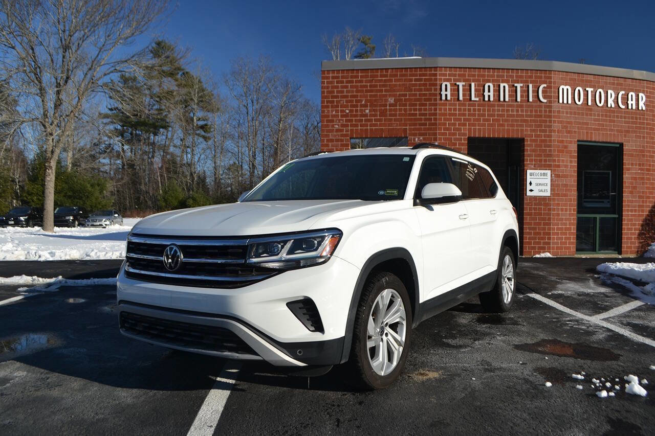 Used 2021 Volkswagen Atlas SE w/ Towing Package image 2