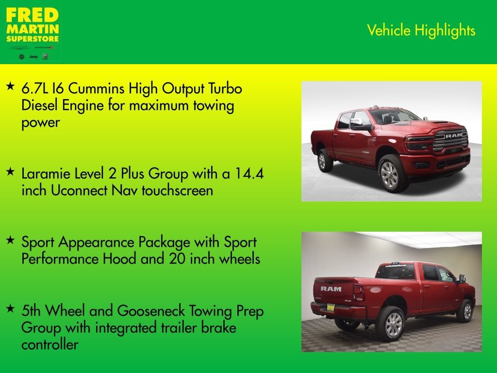 New 2026 RAM 2500 Laramie AWD/4WD image 7