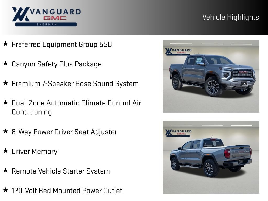 New 2026 GMC Canyon Denali AWD/4WD image 10