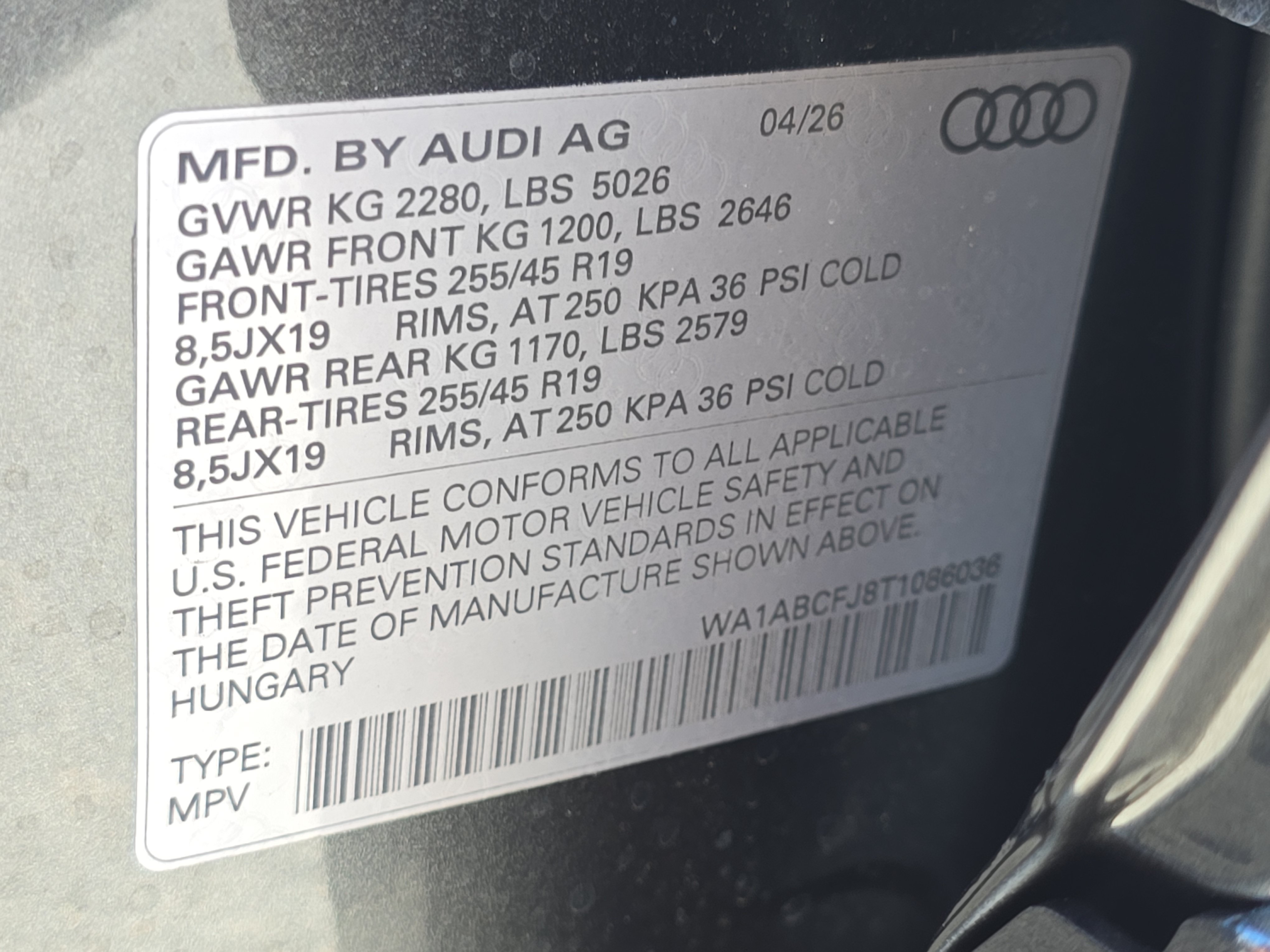 Used 2026 Audi Q3 quattro 2.0T AWD/4WD image 36