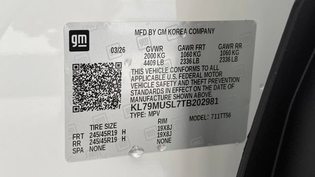 New 2026 Chevrolet TrailBlazer RS w/ Convenience Package AWD/4WD image 46