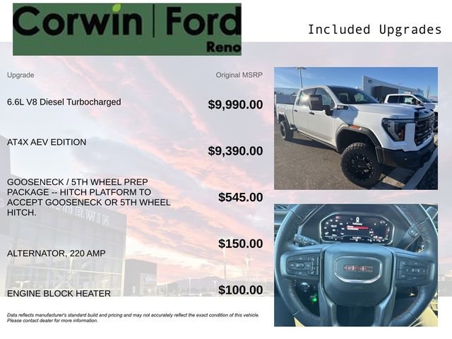 Used 2025 GMC Sierra 2500 AT4X w/ AT4X AEV Edition image 3