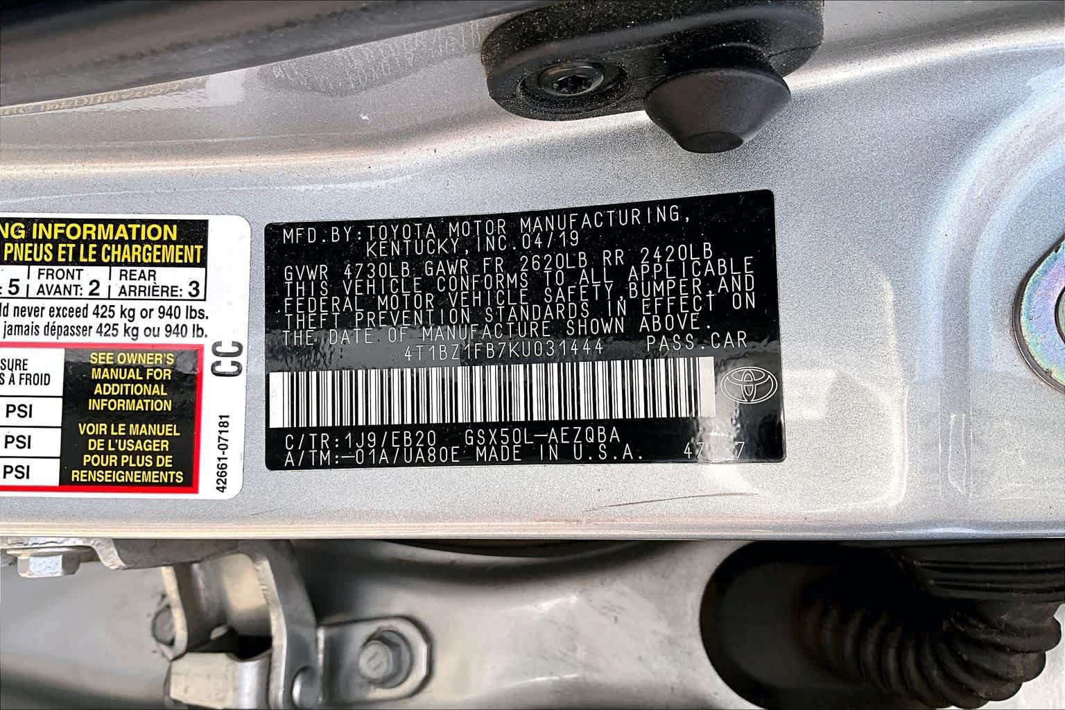 Used 2019 Toyota Avalon XSE FWD image 36