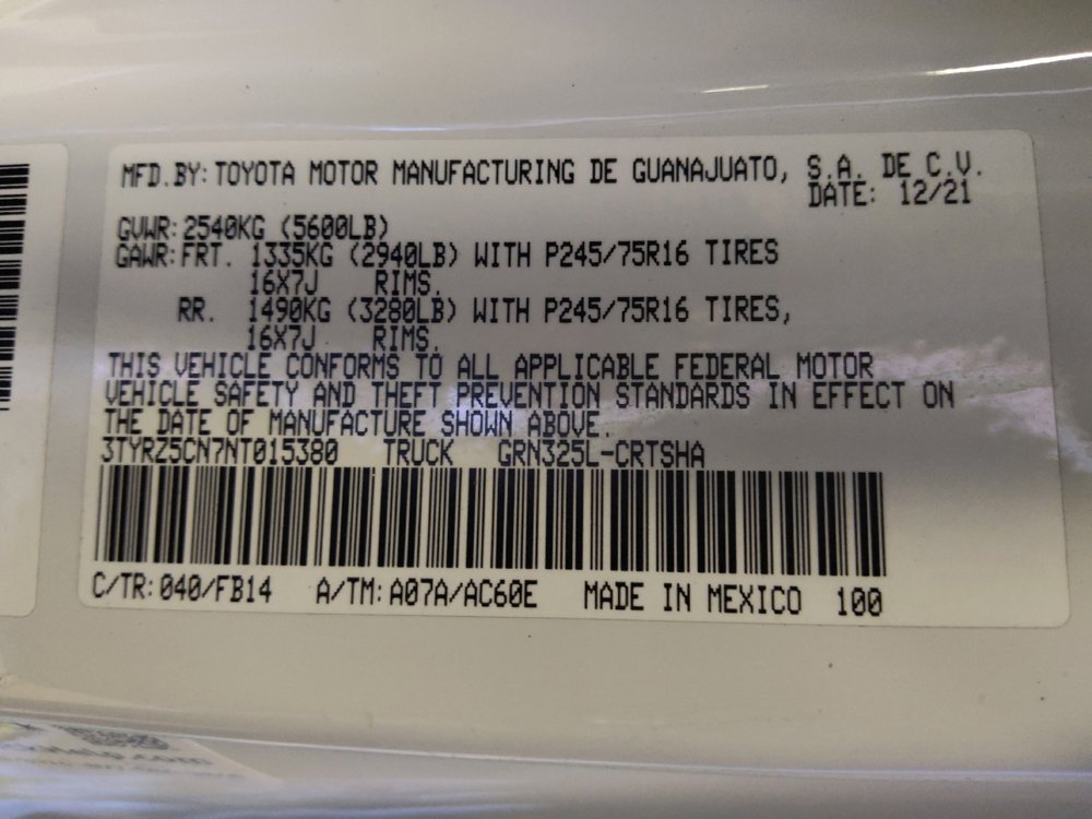 Used 2022 Toyota Tacoma SR RWD image 33