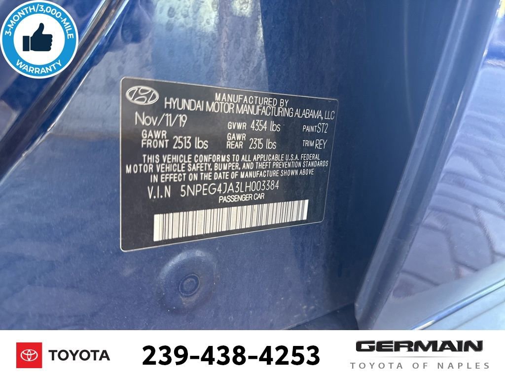 Used 2020 Hyundai Sonata SE FWD image 24