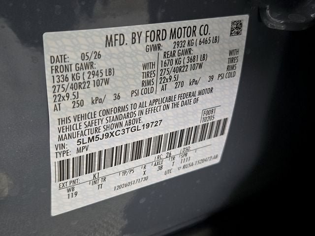 New 2026 Lincoln Aviator Black Label w/ Black Label Special Edition AWD/4WD image 22
