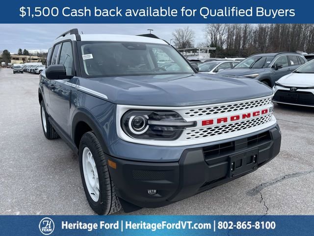 New 2025 Ford Bronco Sport Heritage w/ Convenience Package