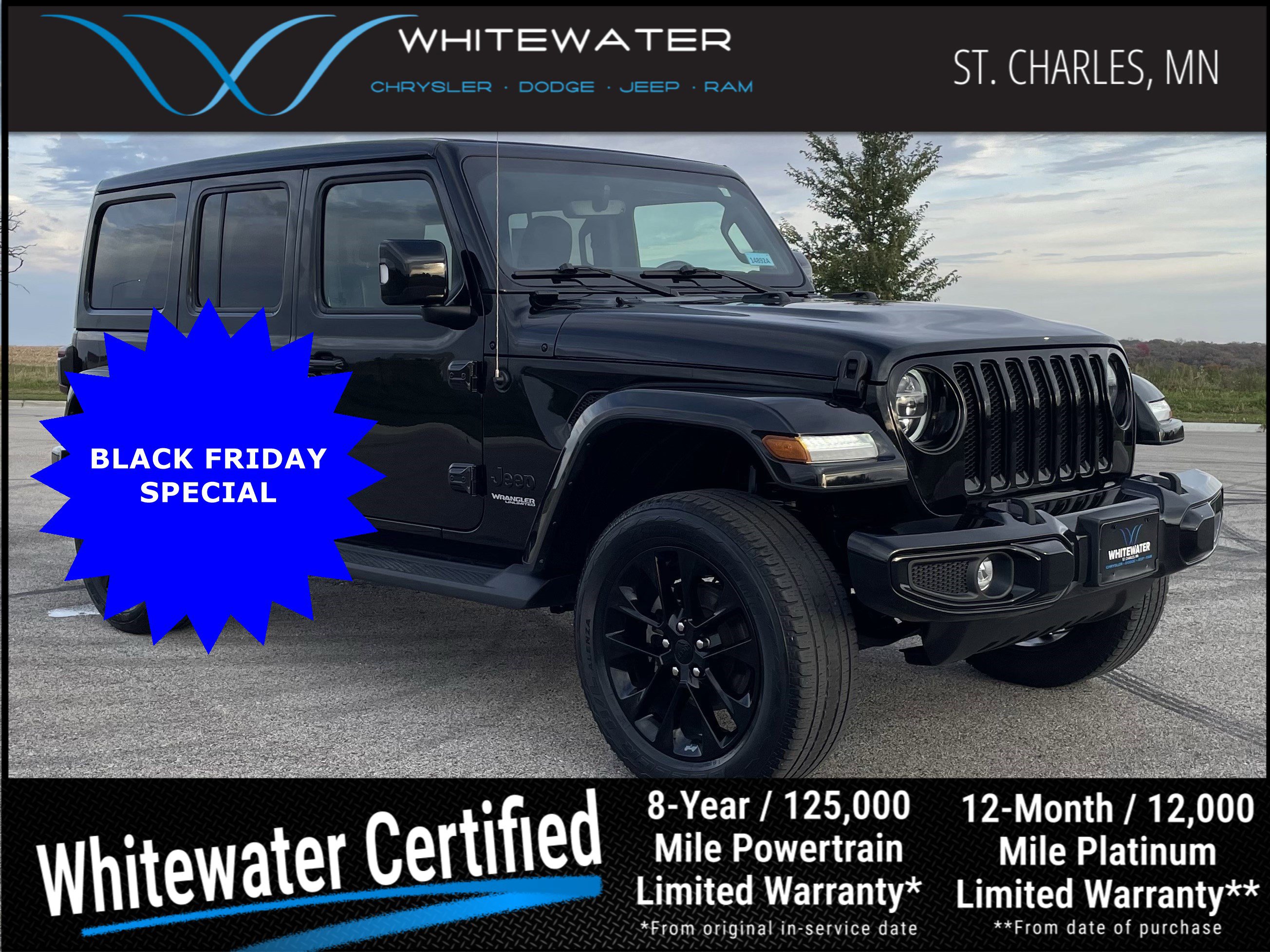 Used 2022 Jeep Wrangler Unlimited Sahara