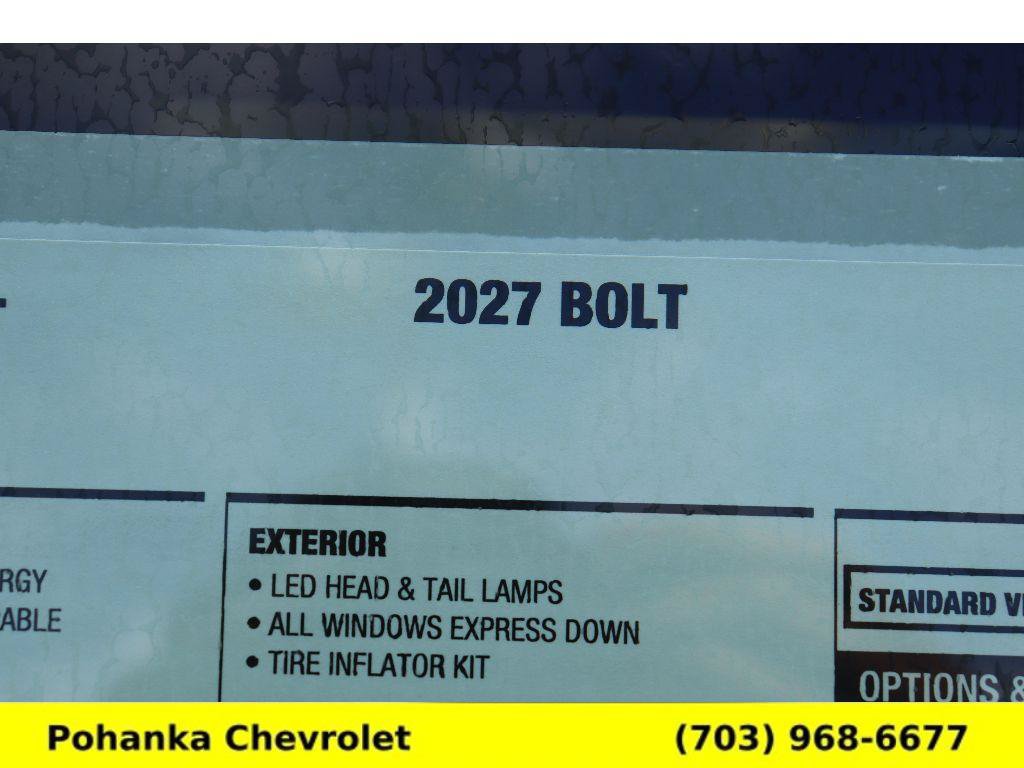 New 2027 Chevrolet Bolt RS FWD image 29