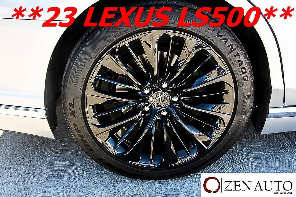 Used 2023 Lexus LS 500 w/ Accessory Package (Z1) RWD image 49