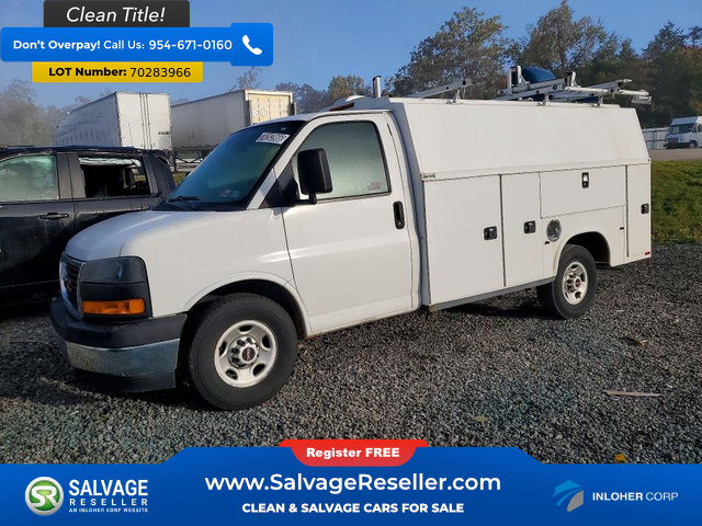 Used 2018 GMC Savana 3500 RWD image 1