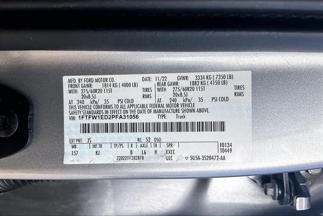 Used 2023 Ford F150 King Ranch w/ Equipment Group 601A High AWD/4WD image 29