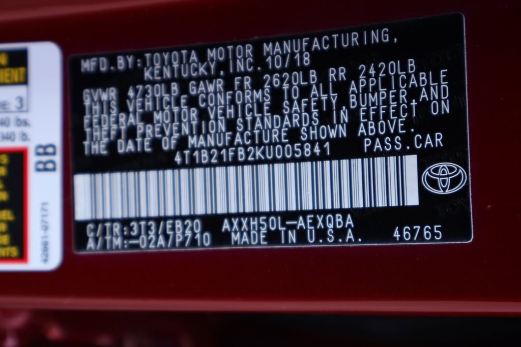 Certified 2019 Toyota Avalon XSE image 23