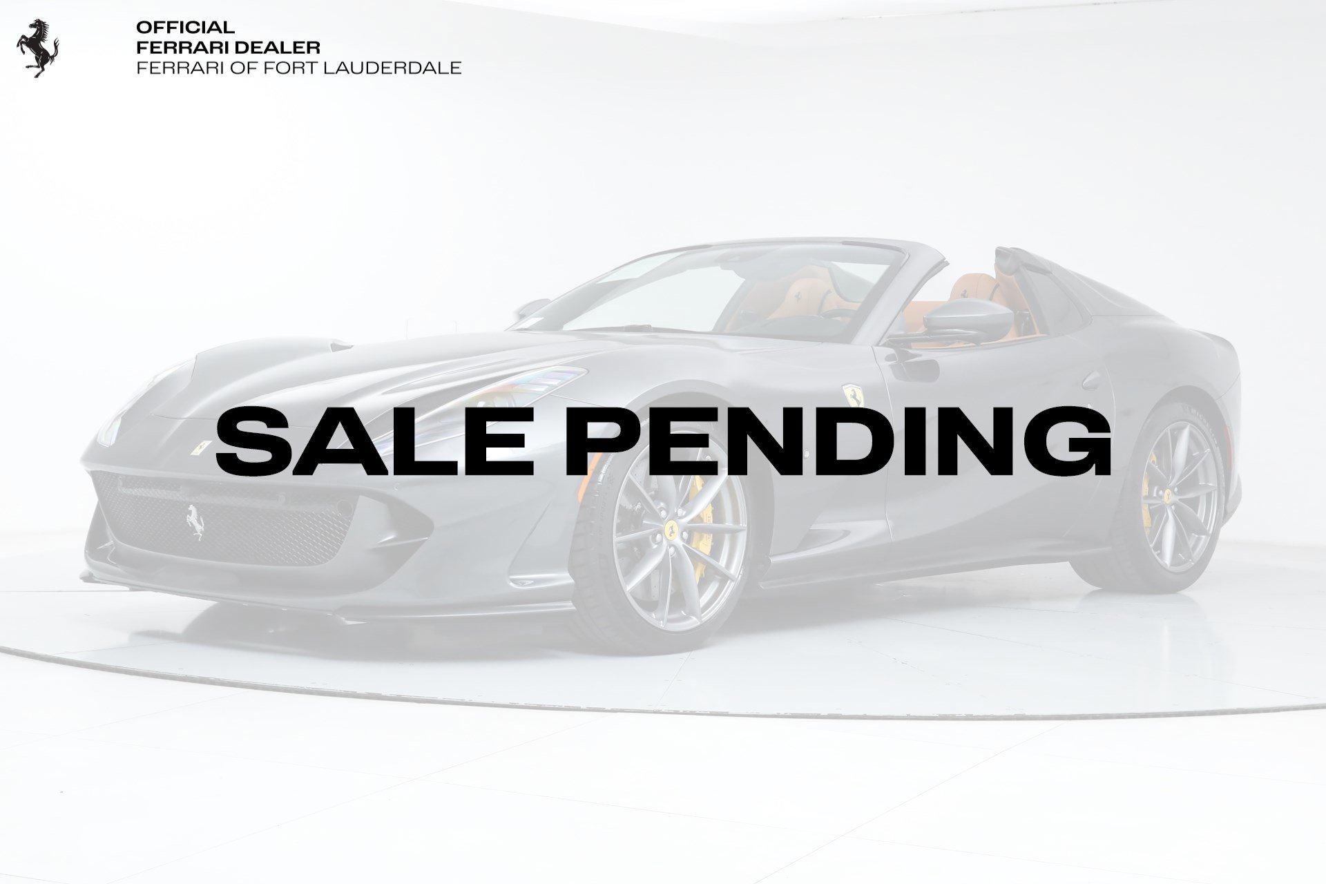 Certified 2022 Ferrari 812 GTS