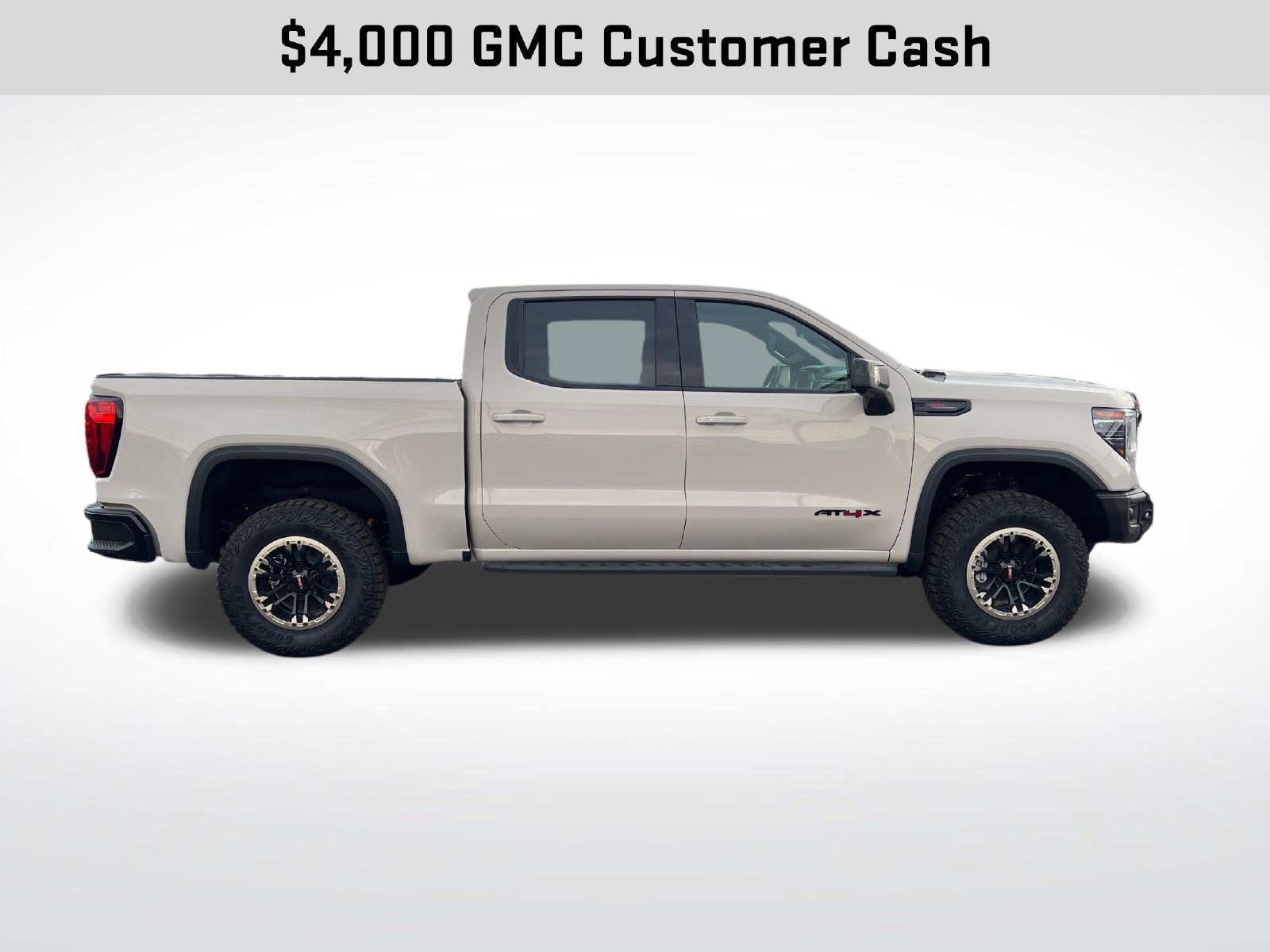 New 2026 GMC Sierra 1500 AT4X w/ LPO, Black Badging Package AWD/4WD image 2