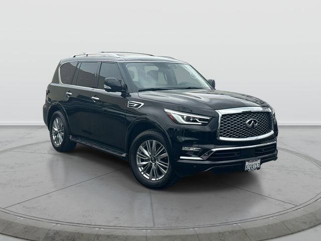 Used 2021 INFINITI QX80 Luxe w/ All-Season Package AWD/4WD image 1