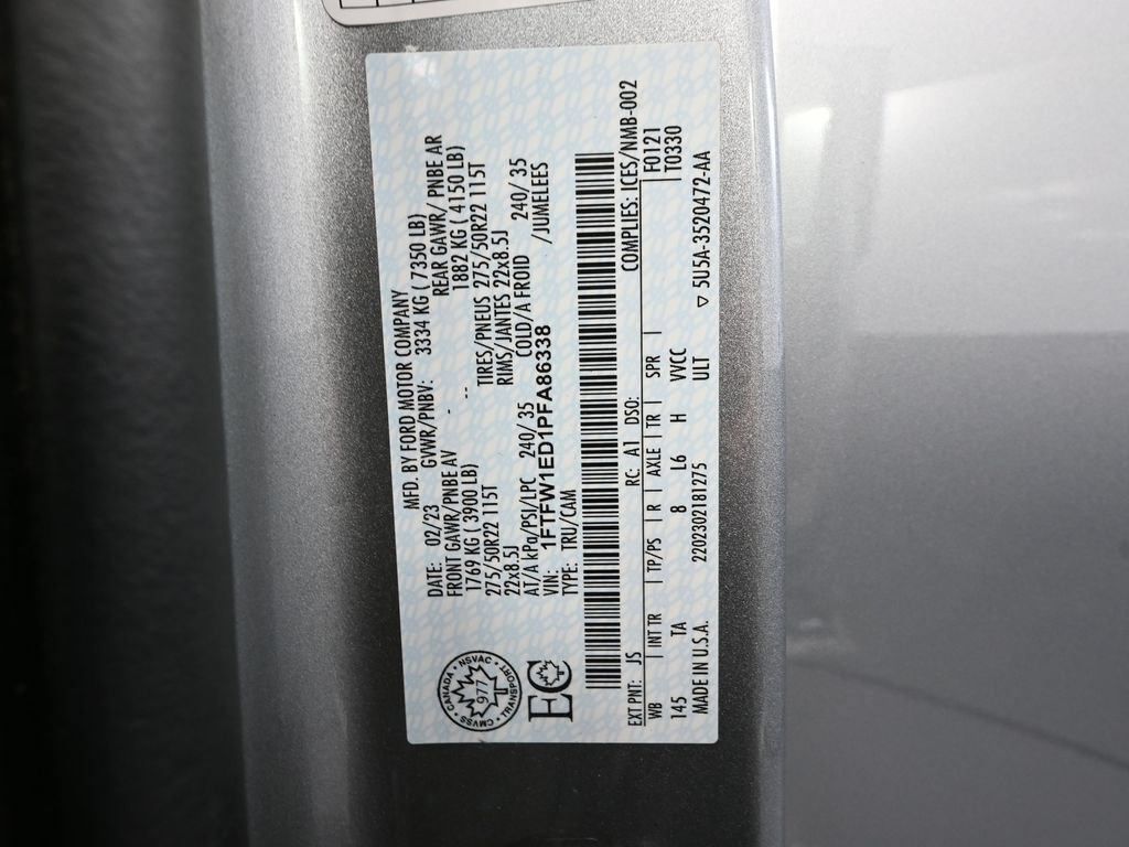 Used 2023 Ford F150 Limited AWD/4WD image 52