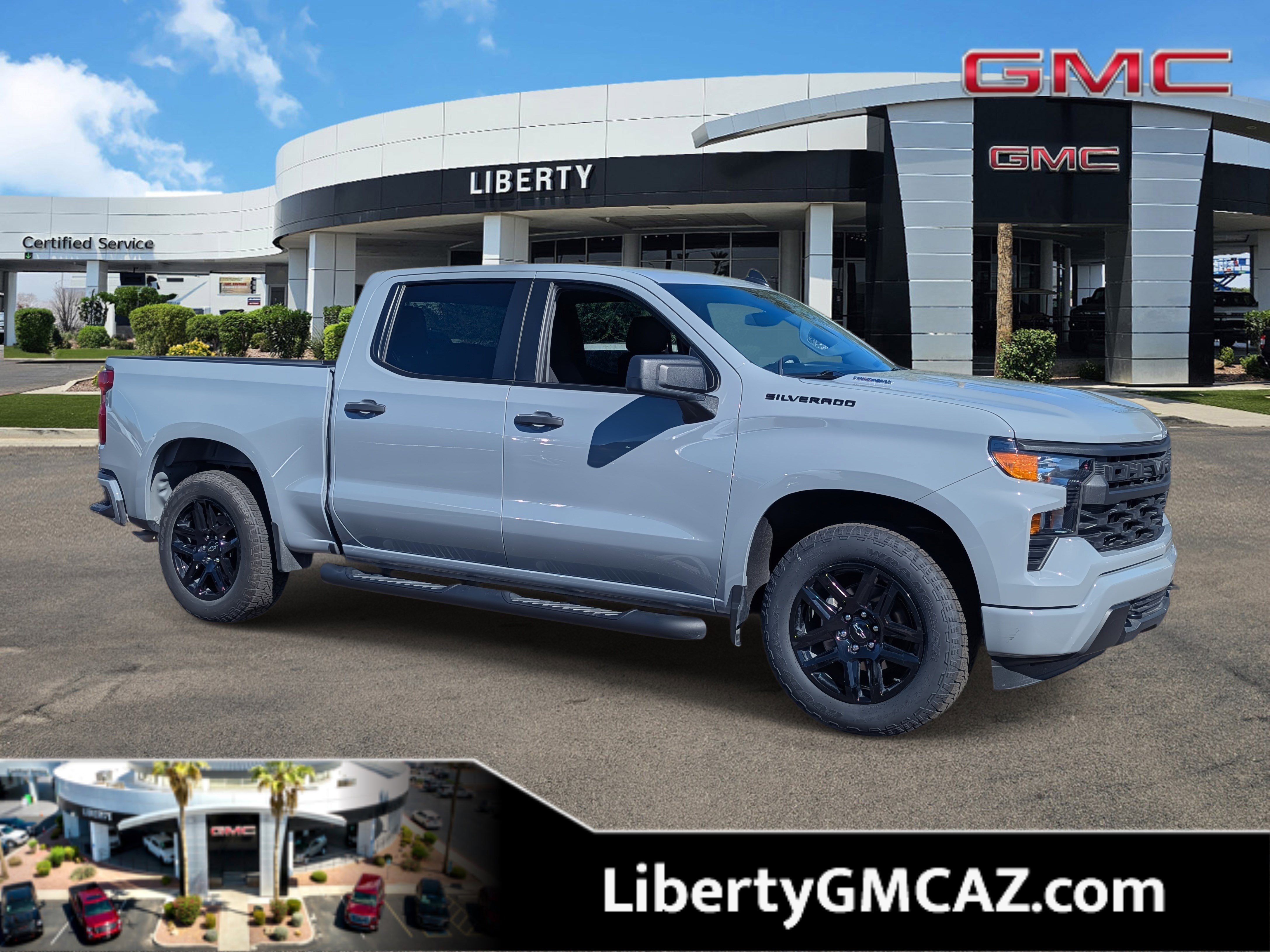 Used 2024 Chevrolet Silverado 1500 Custom w/ Turbomax Blackout Package