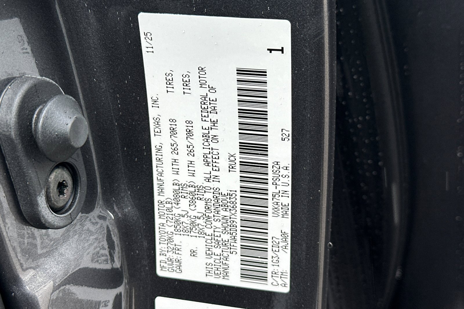 New 2026 Toyota Tundra SR5 image 36