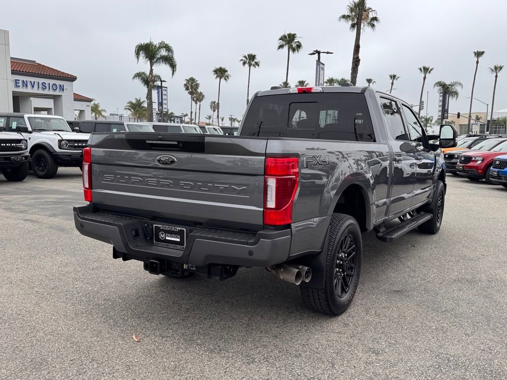 Certified 2022 Ford F250 Lariat w/ Black Appearance Package image 12