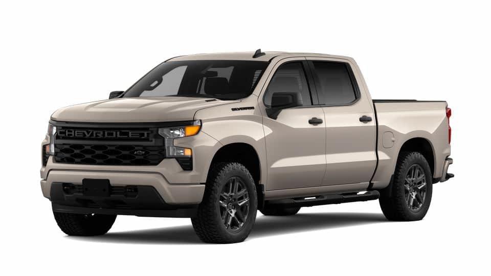 New 2026 Chevrolet Silverado 1500 Custom w/ Turbomax Blackout Package RWD image 27